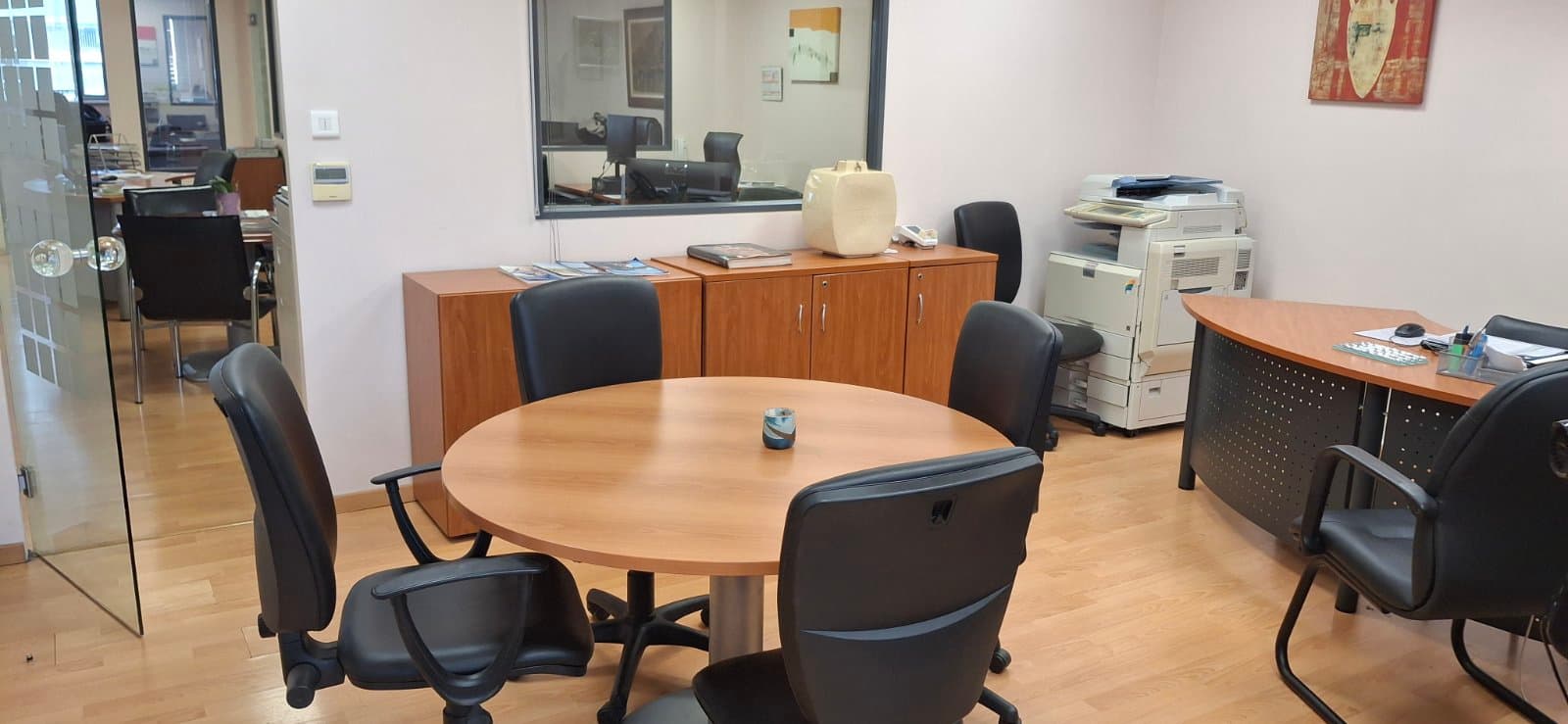 A client meeting area at the Speciality Insurance head office