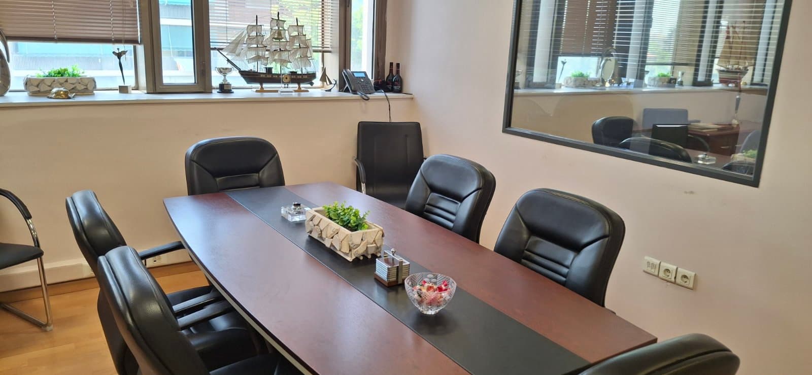 The boardroom at the Speciality Insurance head office